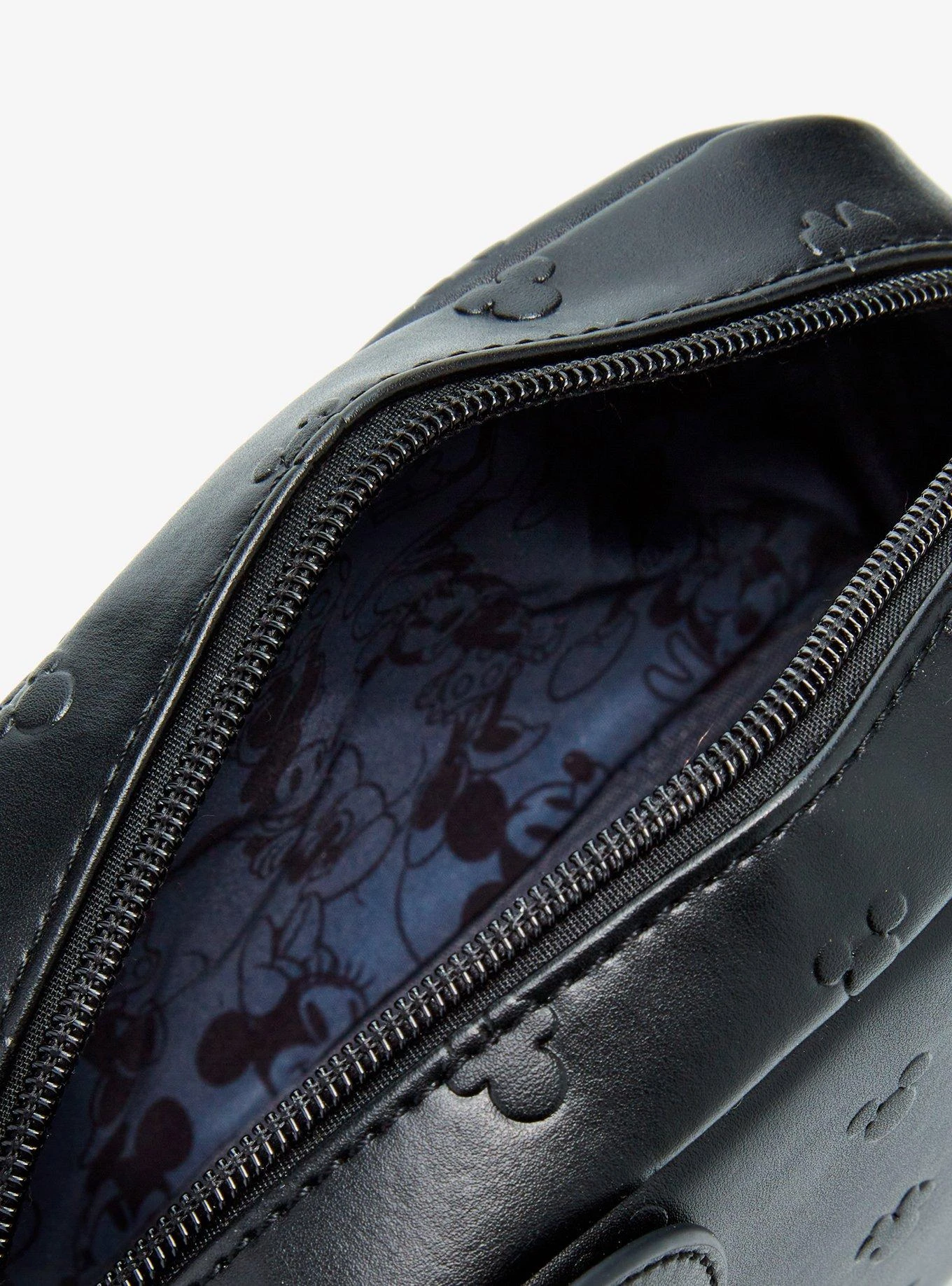 Loungefly Disney Mickey Mouse Figural Cosmetic Bag — BoxLunch Exclusive 5 Loungefly Disney Mickey Mouse Figural Cosmetic Bag — BoxLunch Exclusive - Image 3