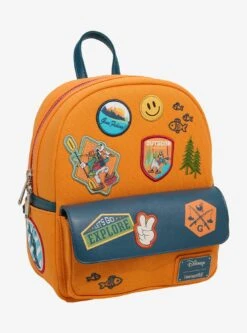 Loungefly Disney A Goofy Movie Camping Canvas Mini Backpack — BoxLunch Exclusive -Bioworld Store 33740005 av1 1