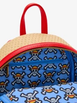 Loungefly One Piece Waves Textured Mini Backpack - BoxLunch Exclusive -Bioworld Store 33740013 av3