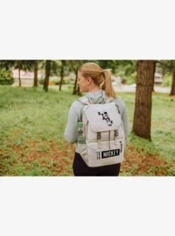 Disney Mickey Mouse White Tarana Backpack Soft Cooler Bag -Bioworld Store 33771445 av4 1