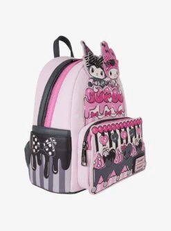 Loungefly Sanrio My Melody & Kuromi Cake Mini Backpack -Bioworld Store 33819001 av3