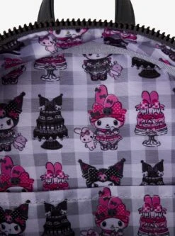 Loungefly Sanrio My Melody & Kuromi Cake Mini Backpack -Bioworld Store 33819001 av4 1
