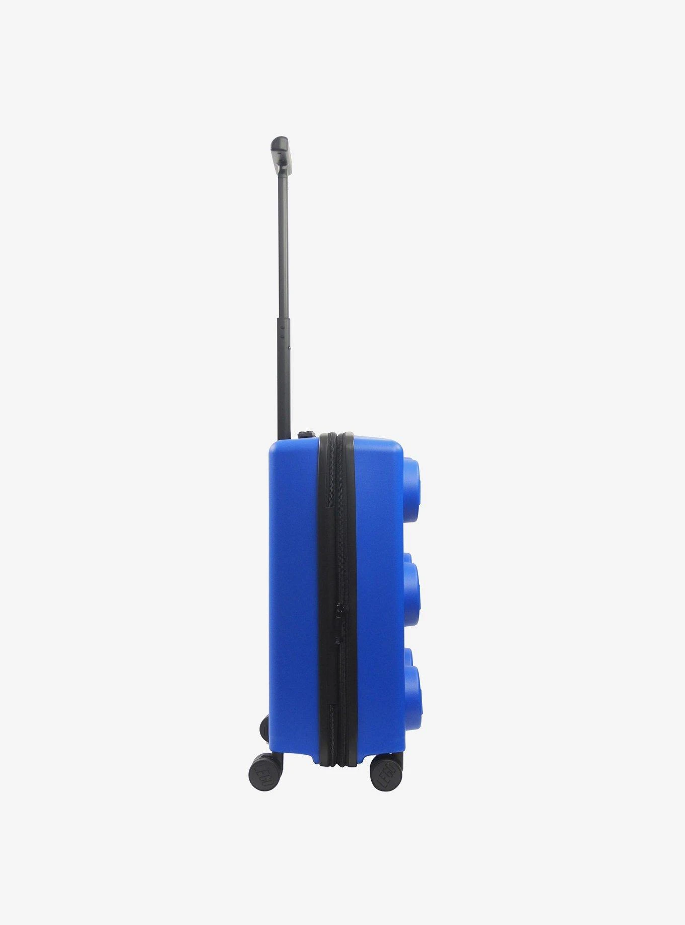 FUL LEGO Signature Brick 2x3 Trolley Expandable Carry-On Luggage Blue 5 FUL LEGO Signature Brick 2x3 Trolley Expandable Carry-On Luggage Blue - Image 3