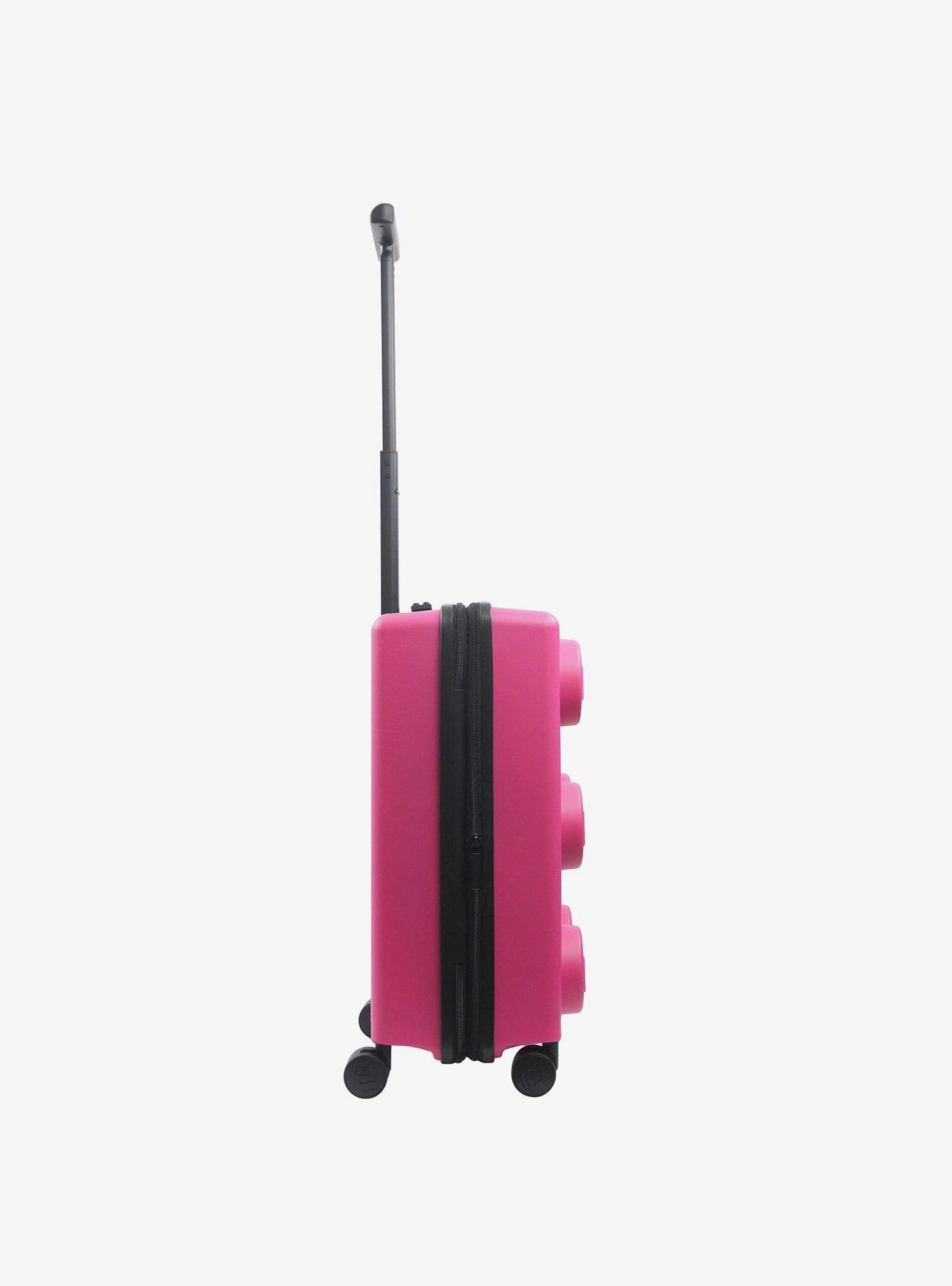 FUL LEGO Signature Brick 2x3 Trolley Expandable Carry-On Luggage Pink 10 FUL LEGO Signature Brick 2x3 Trolley Expandable Carry-On Luggage Pink - Image 8