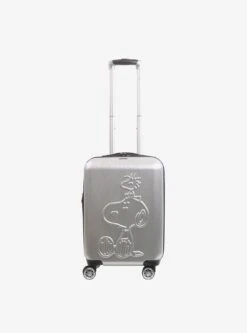 FUL Peanuts Snoopy & Woodstock Embossed Carry-On Luggage Silver 17 FUL Peanuts Snoopy & Woodstock Embossed Carry-On Luggage Silver -Bioworld Store 33917940 av1 1