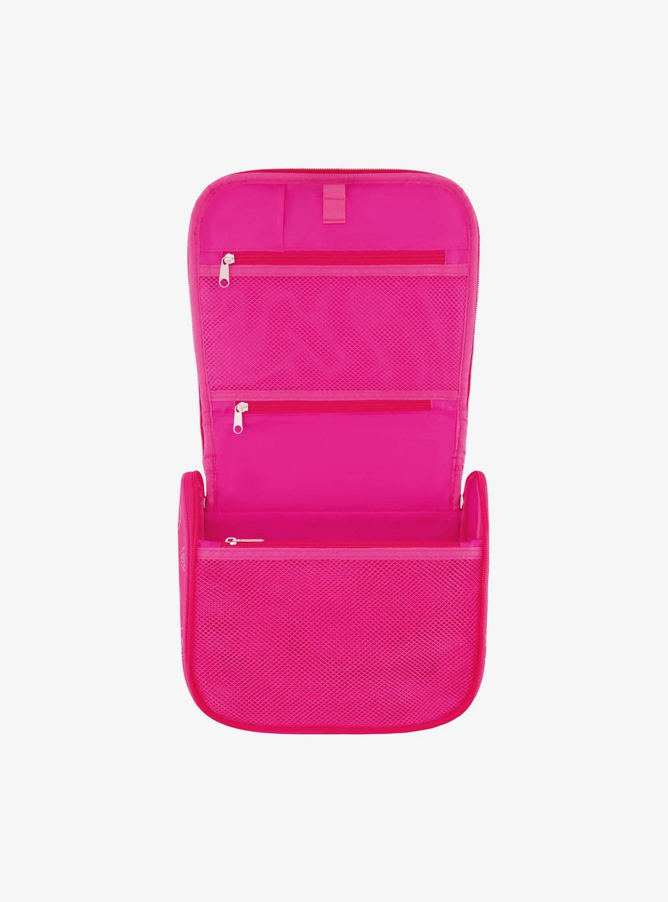 FUL Barbie All Over Logo Pattern Cosmetic Bag 9 FUL Barbie All Over Logo Pattern Cosmetic Bag - Image 7