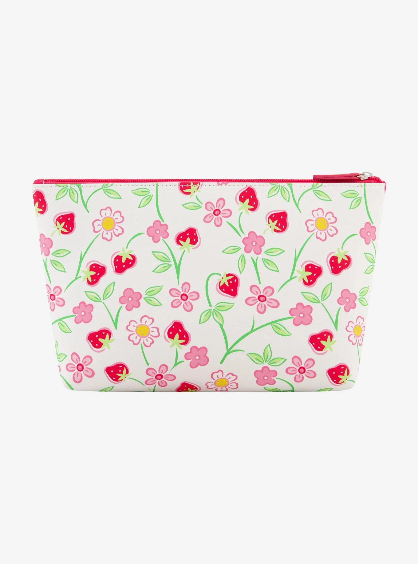 FUL Strawberry Shortcake Heart Trapezoid Cosmetic Bag 7 FUL Strawberry Shortcake Heart Trapezoid Cosmetic Bag - Image 5