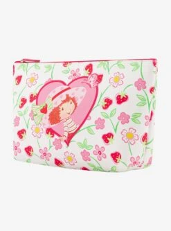 FUL Strawberry Shortcake Heart Trapezoid Cosmetic Bag 16 FUL Strawberry Shortcake Heart Trapezoid Cosmetic Bag -Bioworld Store 33917971 av3 1