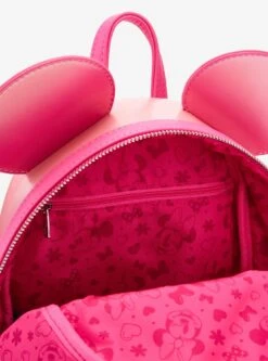 Loungefly Disney Minnie Mouse Pink Confetti Mini Backpack — BoxLunch Exclusive -Bioworld Store 33928909 av3