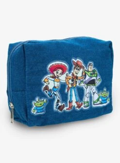Disney Pixar Toy Story Denim Cosmetic Bag - BoxLunch Exclusive