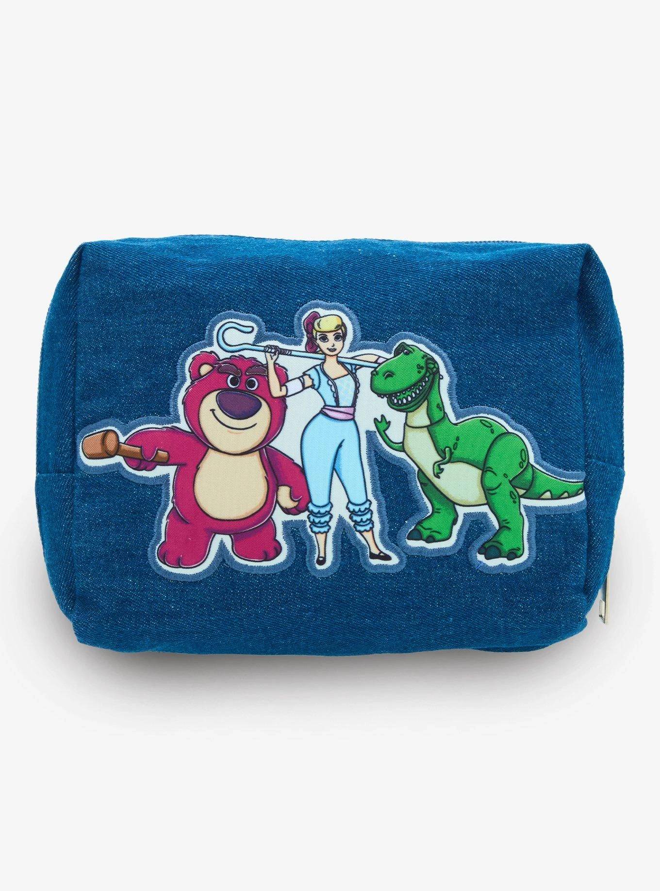 Disney Pixar Toy Story Denim Cosmetic Bag - BoxLunch Exclusive 7 Disney Pixar Toy Story Denim Cosmetic Bag - BoxLunch Exclusive - Image 5