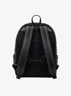 Loungefly Marvel Spider-Man Black & White Suit Quilted Figural Backpack