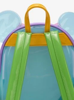 Loungefly Disney Minnie Mouse Polka Dot Colorblock Ears Mini Backpack - BoxLunch Exclusive -Bioworld Store 33974043 av2