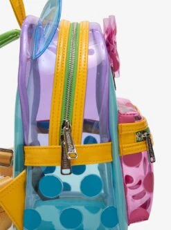 Loungefly Disney Minnie Mouse Polka Dot Colorblock Ears Mini Backpack - BoxLunch Exclusive -Bioworld Store 33974043 av3 1
