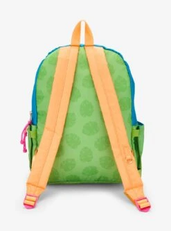 Disney Lilo & Stitch Tropical Multi-Pocket Backpack With Scrump Plush — BoxLunch Exclusive -Bioworld Store 33978161 av2 1