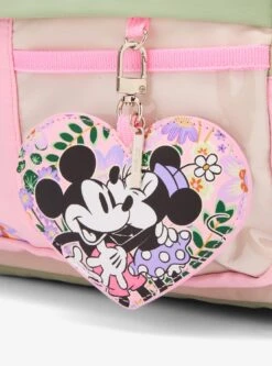 Disney Minnie Mouse Floral Retro Convertible Messenger Bag — BoxLunch Exclusive -Bioworld Store 34000256 av3 1