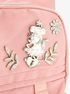 Disney Minnie Mouse Floral Blush Multi-Pocket Backpack — BoxLunch Exclusive -Bioworld Store 34000257 av3