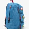 Nintendo Super Mario Bros. Icons Denim Multi-Pocket Backpack — BoxLunch Exclusive -Bioworld Store 34000267 av1