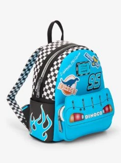 Loungefly Disney Pixar Cars Lightning McQueen Dinoco Light-Up Mini Backpack — BoxLunch Exclusive -Bioworld Store 34196435 av2 1