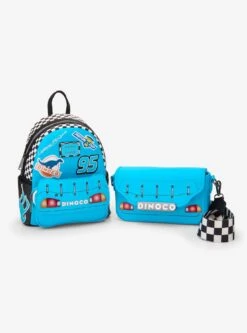Loungefly Disney Pixar Cars Lightning McQueen Dinoco Light-Up Mini Backpack — BoxLunch Exclusive -Bioworld Store 34196435 av5