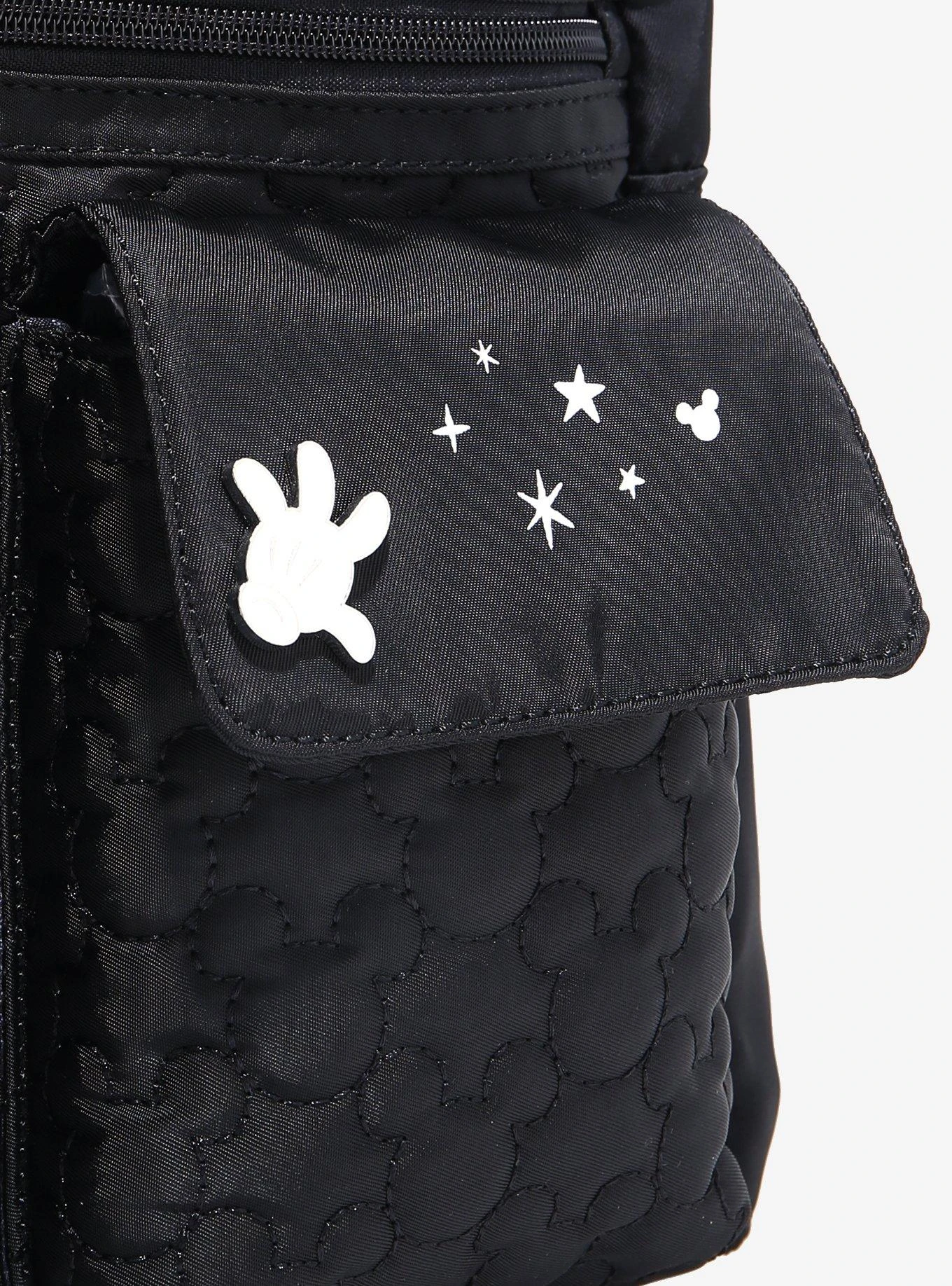 Disney Mickey Mouse Quilted Multi-Pocket Backpack - BoxLunch Exclusive 6 Disney Mickey Mouse Quilted Multi-Pocket Backpack - BoxLunch Exclusive - Image 4