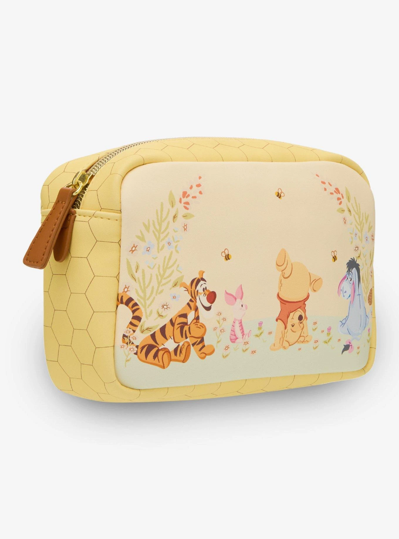Loungefly Disney Winnie The Pooh Group Portrait Cosmetic Bag - BoxLunch Exclusive 3 Loungefly Disney Winnie The Pooh Group Portrait Cosmetic Bag - BoxLunch Exclusive