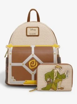 Loungefly Disney Atlantis: The Lost Empire Shepherd's Journal Mini Backpack - BoxLunch Exclusive -Bioworld Store 34363345 av4 1