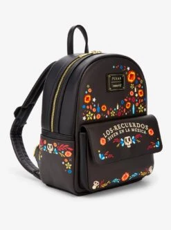 Loungefly Disney Pixar Coco Floral Mini Backpack (BoxLunch 10th Anniversary Edition) - BoxLunch Exclusive -Bioworld Store 34367515 av1 1