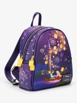 Loungefly Disney Tangled Lantern Scene Light-Up Mini Backpack (BoxLunch 10th Anniversary Edition) - BoxLunch Exclusive -Bioworld Store 34367521 av2 1