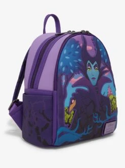 Loungefly Disney Sleeping Beauty Maleficent Mini Backpack — BoxLunch Exclusive -Bioworld Store 34367545 av1 1