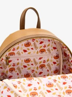 Disney The Nightmare Before Christmas Zero & Jack Skellington Fall Glow-in-the-Dark Mini Backpack - BoxLunch Exclusive -Bioworld Store 34367564 av4