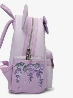 Loungefly Disney Minnie Mouse Wisteria Ears Floral Scented Mini Backpack - BoxLunch Exclusive -Bioworld Store 34367570 av2 1
