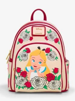 Loungefly Disney Alice In Wonderland Color Changing Roses Mini Backpack — BoxLunch Exclusive -Bioworld Store 34515388 av1 1