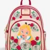 Loungefly Disney Alice In Wonderland Color Changing Roses Mini Backpack — BoxLunch Exclusive -Bioworld Store 34515388 av1
