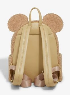 Loungefly Disney Minnie Mouse Sherpa Mini Backpack - BoxLunch Exclusive -Bioworld Store 34515408 av2 1