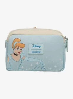 Loungefly Disney Cinderella Jaq & Gus Pumpkin Cosmetic Bag — BoxLunch Exclusive -Bioworld Store 34588517 av2 1