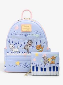 Disney The Aristocats Kittens Piano Mini Backpack — BoxLunch Exclusive -Bioworld Store 34598471 av3