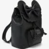 Loungefly Disney Minnie Mouse Pebble Textured Black Mini Backpack — BoxLunch Exclusive -Bioworld Store 34602851 av1