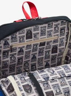 One Piece Straw Hat Crew Jolly Roger Multi-Pocket Backpack - BoxLunch Exclusive -Bioworld Store 34782516 av3 1