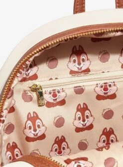 Loungefly Disney Chip & Dale Chenille Patch Mini Backpack - BoxLunch Exclusive -Bioworld Store 34811883 av3 1