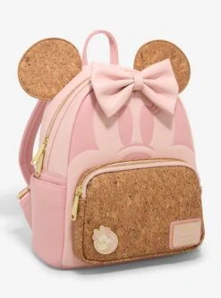 Loungefly Disney Minnie Mouse Corkboard Pin Display Ears Mini Backpack With Pin - BoxLunch Exclusive -Bioworld Store 34811884 av1 1