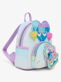 Loungefly Disney Lilo & Stitch Angel & Stitch Hot Air Balloon Mini Backpack — BoxLunch Exclusive -Bioworld Store 34811904 av1 1
