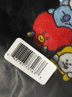 BT21 Tata Van Chimmy Cooky Shooky RJ Plush Mini Backpack -Bioworld Store 34813560 av4