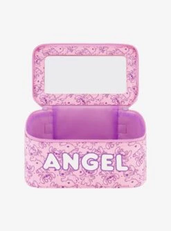 Disney Lilo & Stitch Angel With Heart Zipper 2-Piece Cosmetic Case Set -Bioworld Store 34813598 av2 1