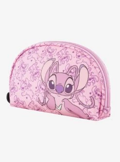 Disney Lilo & Stitch Angel With Heart Zipper 2-Piece Cosmetic Case Set -Bioworld Store 34813598 av4