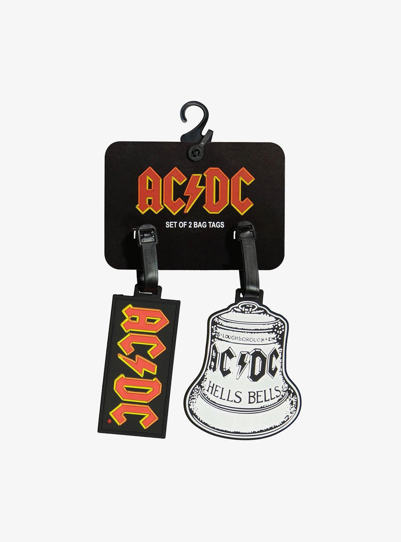FUL AC/DC Logo & Hells Bells 2-Piece Luggage Tag Set 6 FUL AC/DC Logo & Hells Bells 2-Piece Luggage Tag Set - Image 4