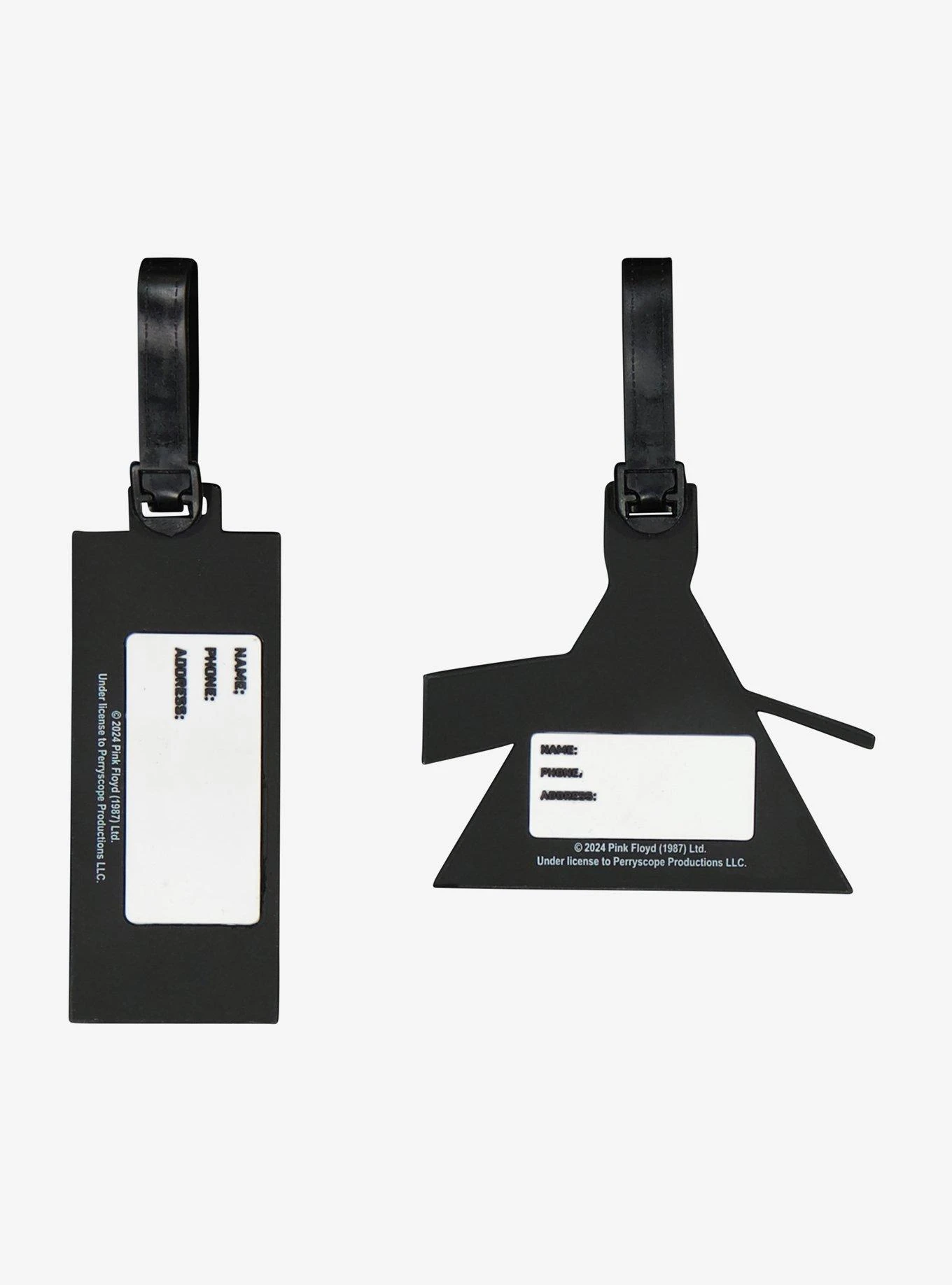 FUL Pink Floyd Prism Logo 2-Piece Luggage Tag Set 5 FUL Pink Floyd Prism Logo 2-Piece Luggage Tag Set - Image 3