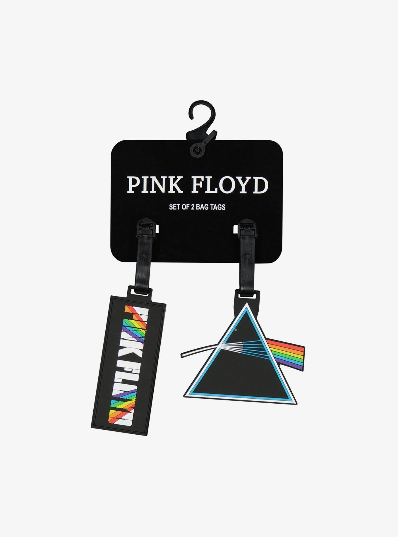 FUL Pink Floyd Prism Logo 2-Piece Luggage Tag Set 6 FUL Pink Floyd Prism Logo 2-Piece Luggage Tag Set - Image 4