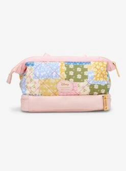 Disney Princess Icons Patchwork Quilted Cosmetic Bag - BoxLunch Exclusive -Bioworld Store 34924255 av2 1