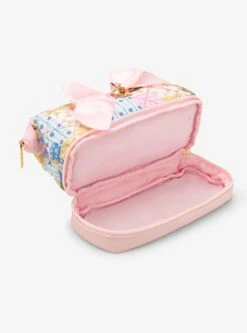Disney Princess Icons Patchwork Quilted Cosmetic Bag - BoxLunch Exclusive -Bioworld Store 34924255 av3